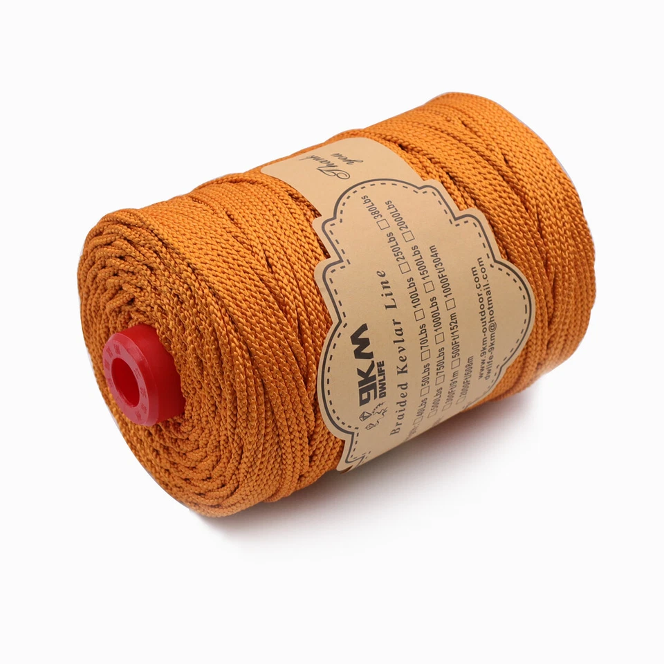 Braided Kevlar Line Fishing Assist Cord Camping Survival Rope Made with Kevlar - Image 3 of 4