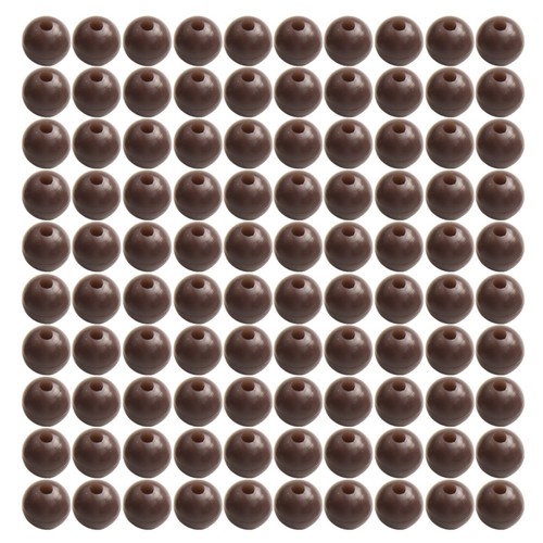 Perles rondes en caoutchouc souple p??che ?? la carpe perles de choc utile prati - Photo 2/36
