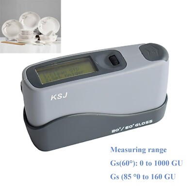 60° 85°Intelligent Two-angle Luminance Meter Surface Glossmeter For Leather Film