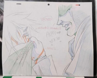 **NEW**  Hellsing Ultimate ARUCARD Genga sketch set