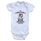 My Brother Is An American Foxhound Cute Dog Breed Baby Bodysuit