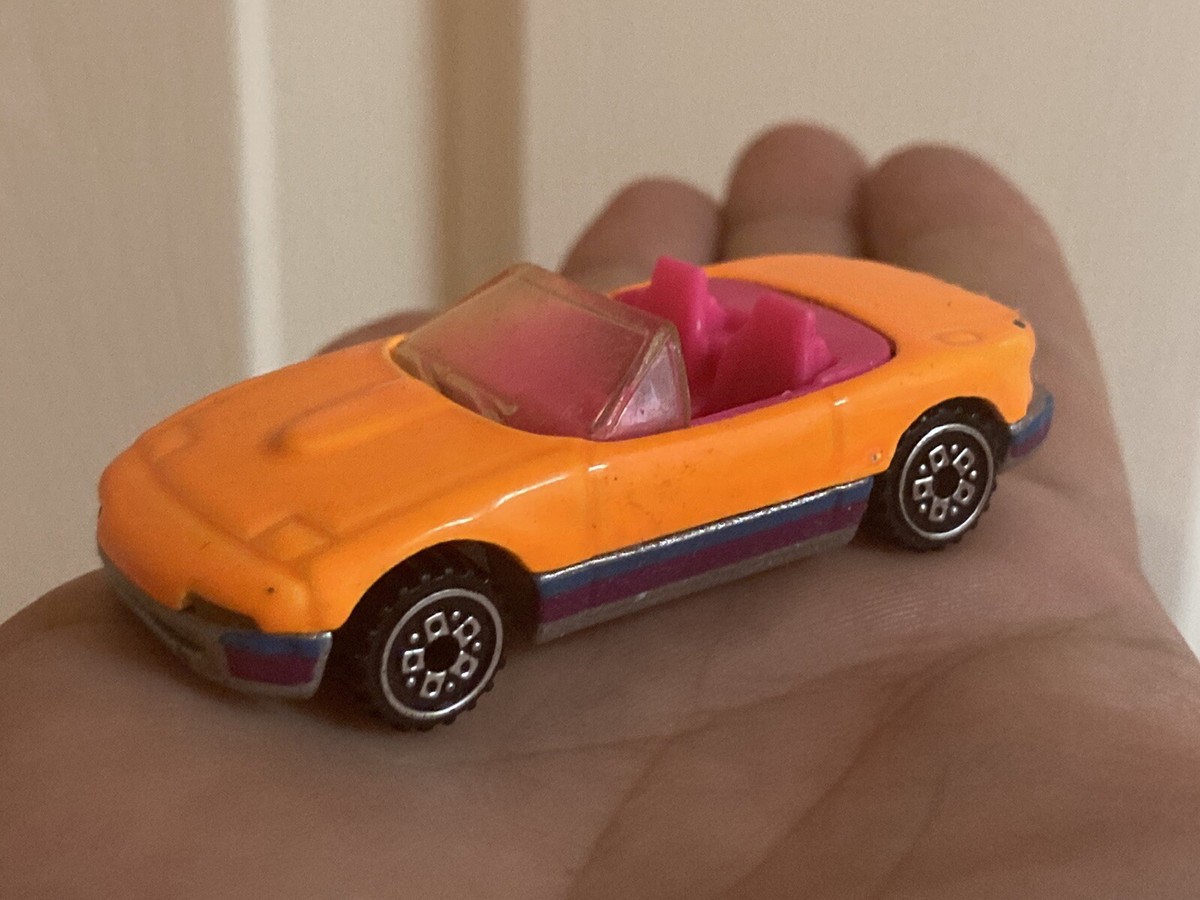 Hot Wheels Orange Convertible 1990 - Mazda MXS - Mantel - Nice! | eBay