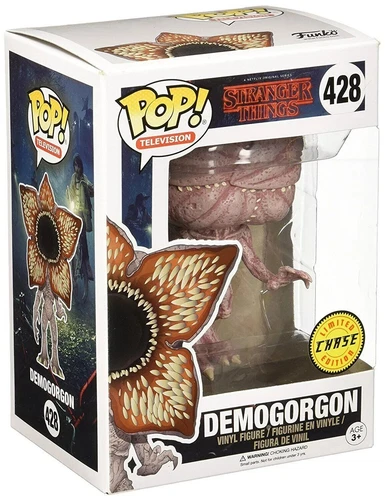 Funko Pop! Vinyl Figure Demogorgon Chase Edition Stranger Things #428 +Protector