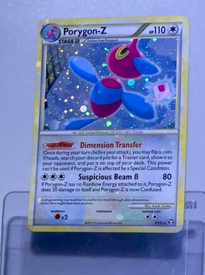 2010 Pokemon PORYGON-Z Triumphant COSMOS HOLO HeartGold