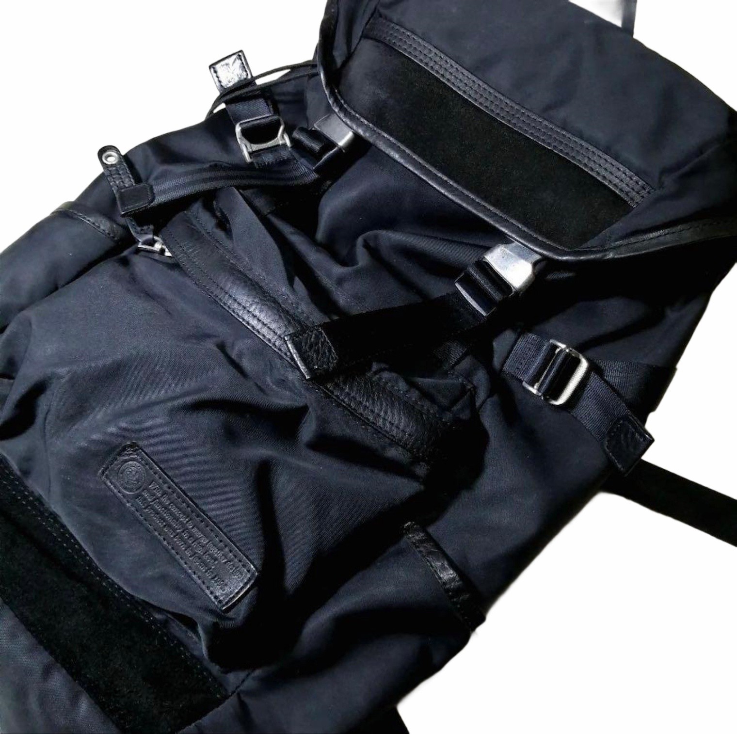 Master-piece Density Backpack Water-Resistant Bla… - image 1