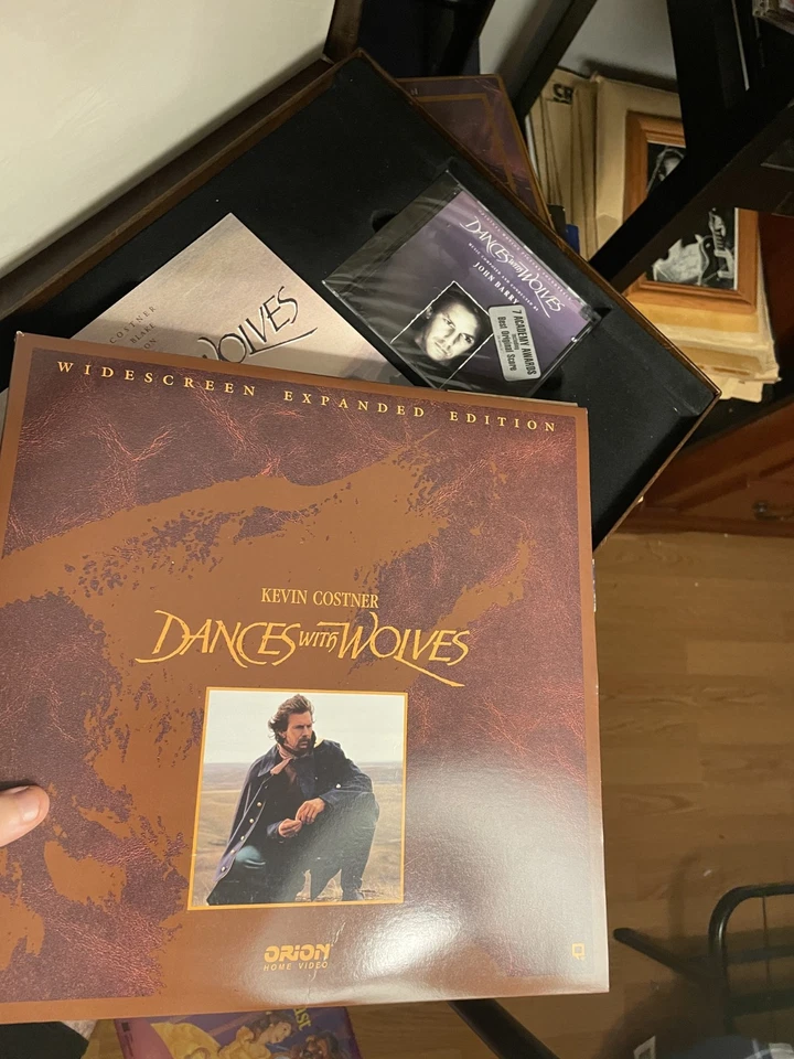 Dances With Wolves Laserdisc Movie Box Set With CD - Image 3 of 3