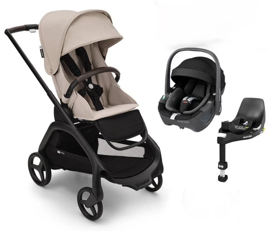 New boxed Bugaboo Dragonfly full travel system in Forest, black or taupe  - Image 2 of 4