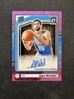 Ajay Mitchell 2024-25 Optic Rated Rookie Auto   #/25 SN,RC Panini NBA Basketball