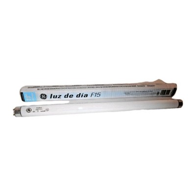 GE 18 inch Daylight F15 Fluorescent Bi-Pin F15T8 Tube