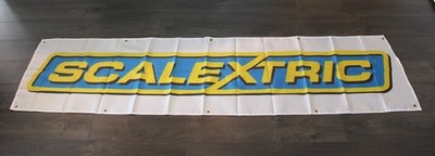 Scalextric RC Racing Banner Flag 2x8 Radio Controlled Pro Line Garage Man Cave