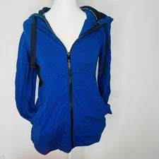 marc new york performance jacket Royal Blue Zip Up Hoodie Sweater