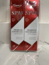 2x Tubes Cophksu SP10 Probiotic Bright and White Dental Toothpaste