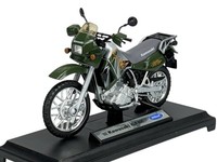 Welly '02 Kawasaki Klr 650 1:18 Motorrad Model Neu Im Kasten 12170