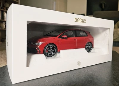 VW Golf GTI 2020 rouge Tornado Norev 1/18 - Photo 1/4