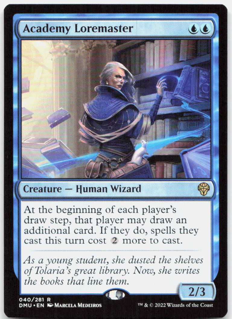 Academy Loremaster 40 Near Mint Prerelease Cards Rare Magic: The Gathering
