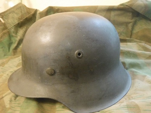 German WWII M42 LW Helmet, named
