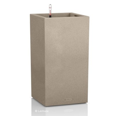 Lechuza Pflanzsäule Canto Stone 40 high sandbeige 13621