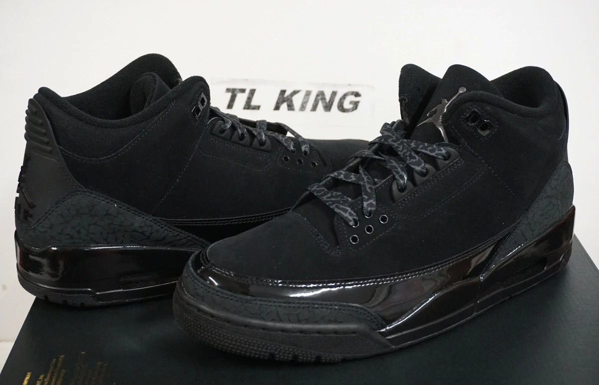 Preços baixos em Jordan 3 Retro 2025 Black Cat | eBay
