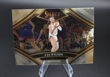 2024 Panini Select WNBA #9 A'ja Wilson Snapshots RC Las Vegas Aces