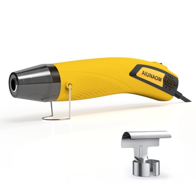AIUNAOM Mini Heißluftpistole 500W Handheld Heissluftgebläse 2 T