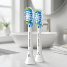 Eco-Friendly C3 Sonicare Toothbrush Heads - 2 Pack, 1000% More Plaque Removal