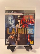 L.A. Noire (PlayStation 3, PS3) Complete w/Manual Tested Works