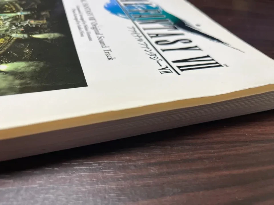 Final Fantasy VII 7 Original Sound Piano Sheet Music Book Musical Score FF7 1997 - Image 2 of 4