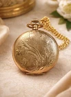 Antique Elgin Pocket Watch 14k Gold Filled unisex 48.85  mm ￼