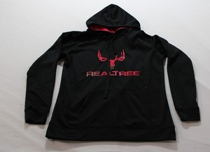 Cottonwood Canyon Girls Long Sleeve RealTree Hoodie AC2 Black/Pink Medium