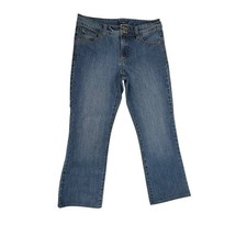 Bandolino Embellished Sydney Straight Leg Jeans Womens Sz 10 X 28  L