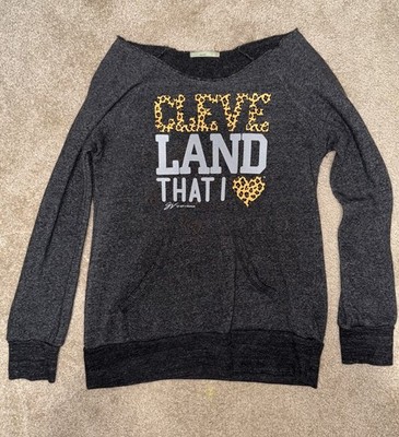 Cleveland Land That I Love GV Artwork Women s Large Sweatshirt