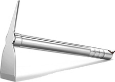 Stainless Steel Dutch Hoe Garden Digging Tool - 165Cm -