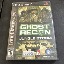 Tom Clancy's Ghost Recon: Jungle Storm (Sony PlayStation 2 PS2) untested 