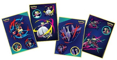 Pokemon TCG Collectors Chest Herbst 2025 - Stickerbögen x 4 - OHNE KARTEN