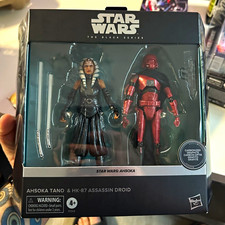 Hasbro Star Wars Black Series Ahsoka Tano & HK-87 Assassin Droid 2-Pack 2024