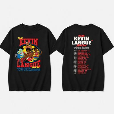 #ad Kevin Langue Tour 2026 Comedy Show Graphic T Shirt $22.04