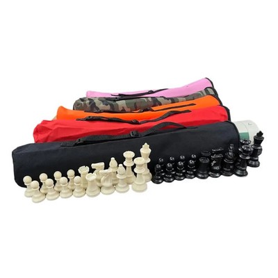 Quiver Archer Tournament Chess Combo - 12 Pack Bulk - board, bag, pieces