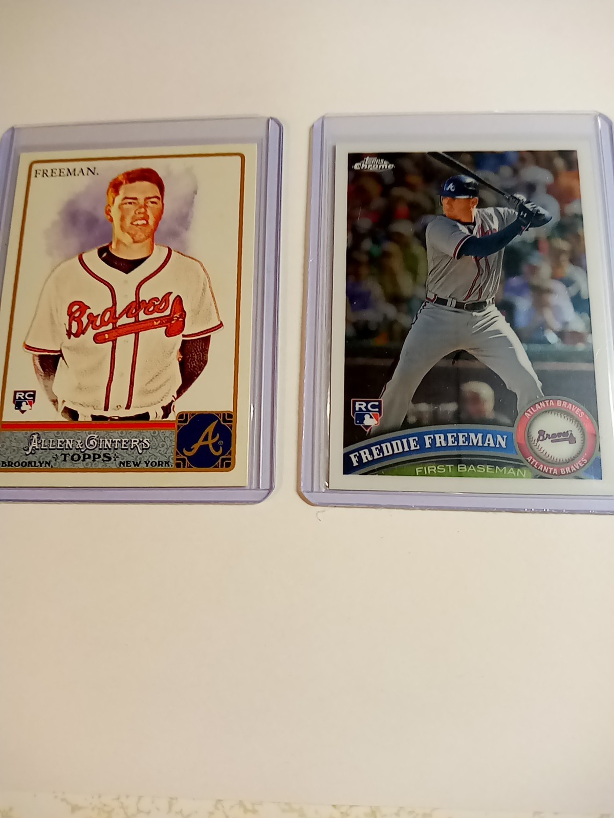Freddie Freeman 2011 Topps Chrome #173 Base Price Guide - Sports 
