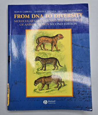 From DNA to Diversity Carroll (2004) 2nd Ed Evo-Devo Genetics Paperback Good