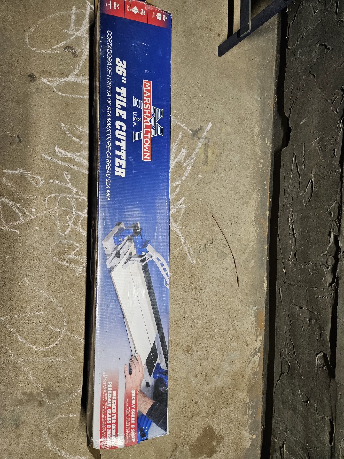 Cutter Tile Marshalltown 36 Inch DESIGNED FOR CERAMIC,PORCELAIN, GLASS & MOSAIC