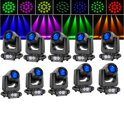 270W 7R LED Moving Head Light 18Prism Dance Party Club Stage DJ W/Case