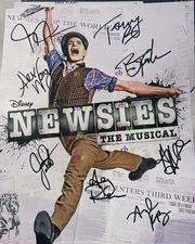 Newsies Jeremy Jordan Autographed Signed 8x10 Photo Reprint