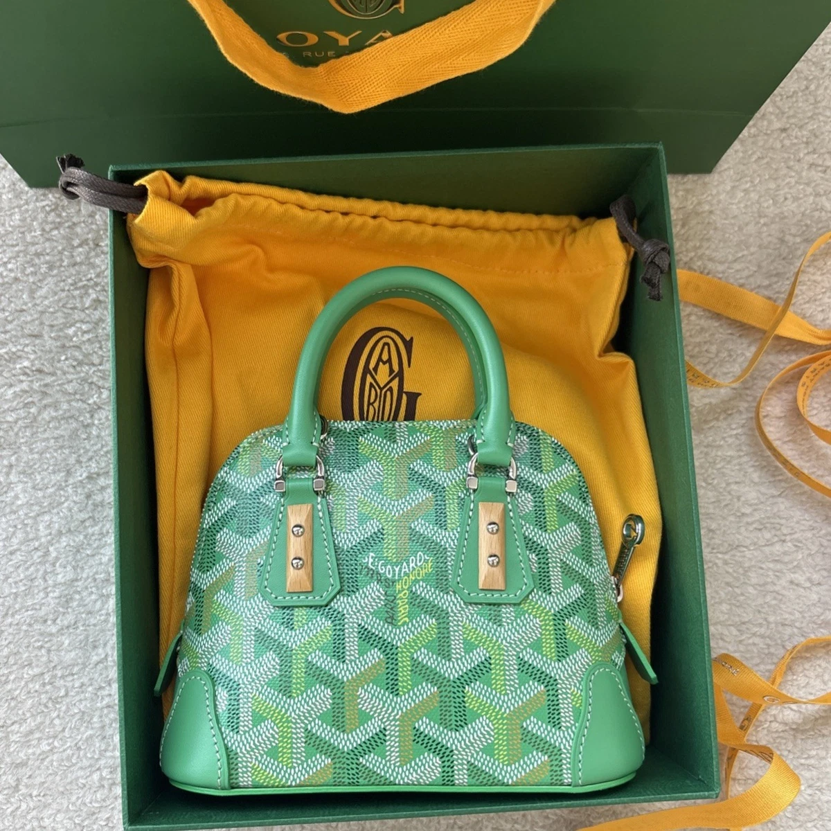 Goyard Zip Leather Exterior Bags & Handbags for Women for sale | eBay