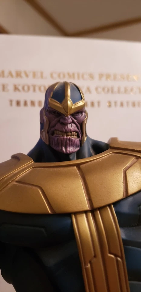 Kotobukiya Thanos Fine Art Statue  Marvel Infinity War Infinity Gauntlet - Image 2 of 4