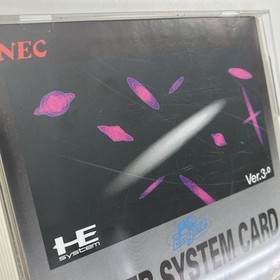 PC Engine SYSTEM CARD Ver30 PC Engine System Card CDROMsystem NEC Japan b2