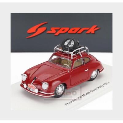 1:43 SPARK Porsche 356 #402 Rally Montecarlo 1953 Merck Von
