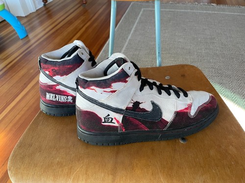 Size 9.5 - Nike SB Dunk High Pro Melvins 305050-103 condition 9/10 | eBay