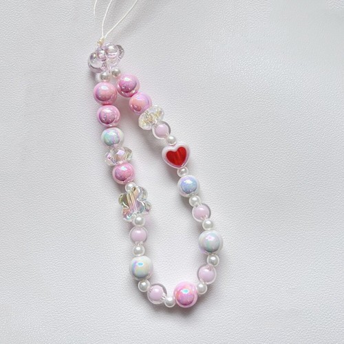 Anti-lost Love-heart Butterfly Phone Keychain for Women Girls - Photo 12 sur 16