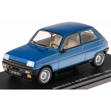 1:24 Renault 5 Alpine Turbo by Ex Mag in Blue NX20 Model Car