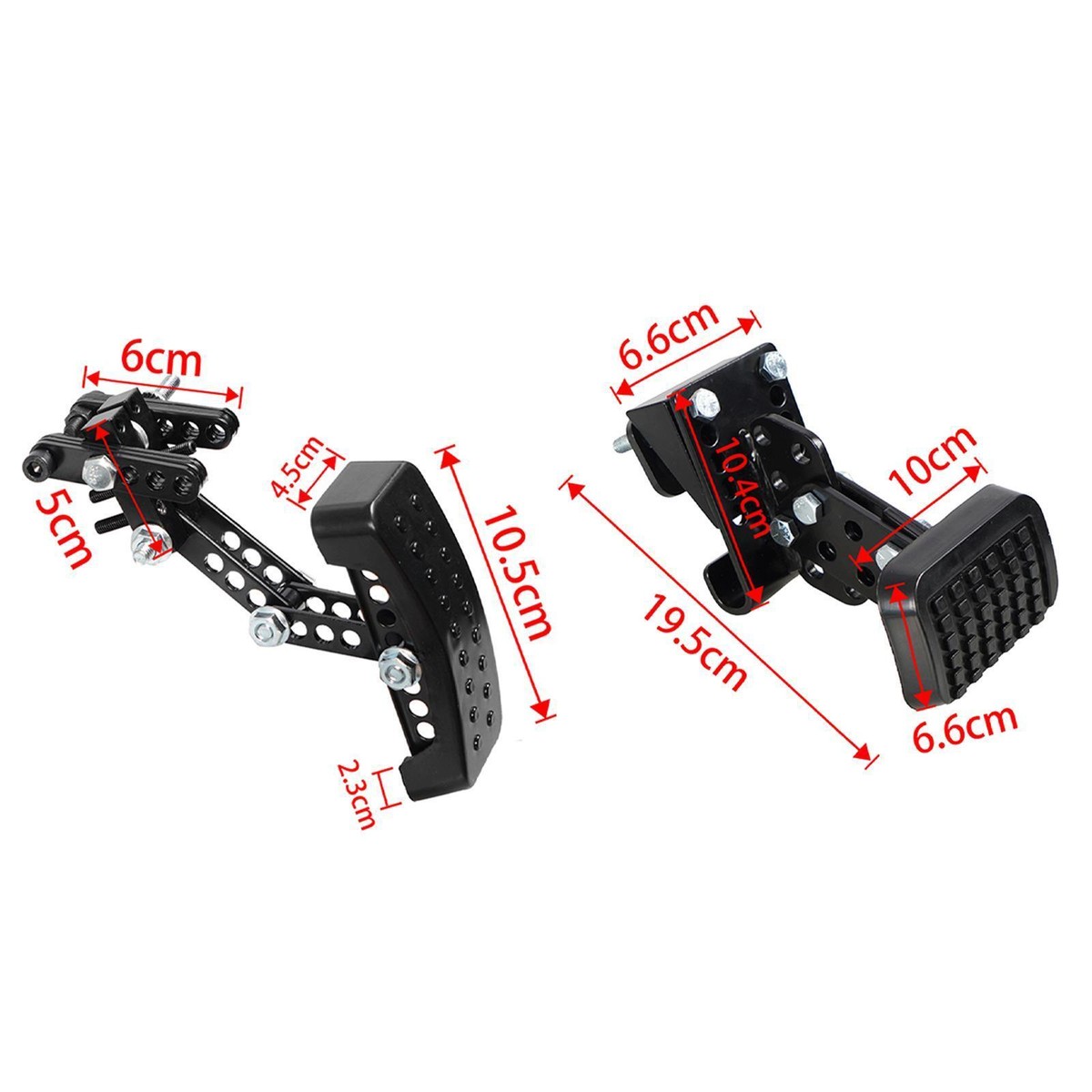 Pedalverlängerung Für Fahrräder – 16 Mm Länger, Aus Chrom-Molybdän-Stahl, Verstellbar